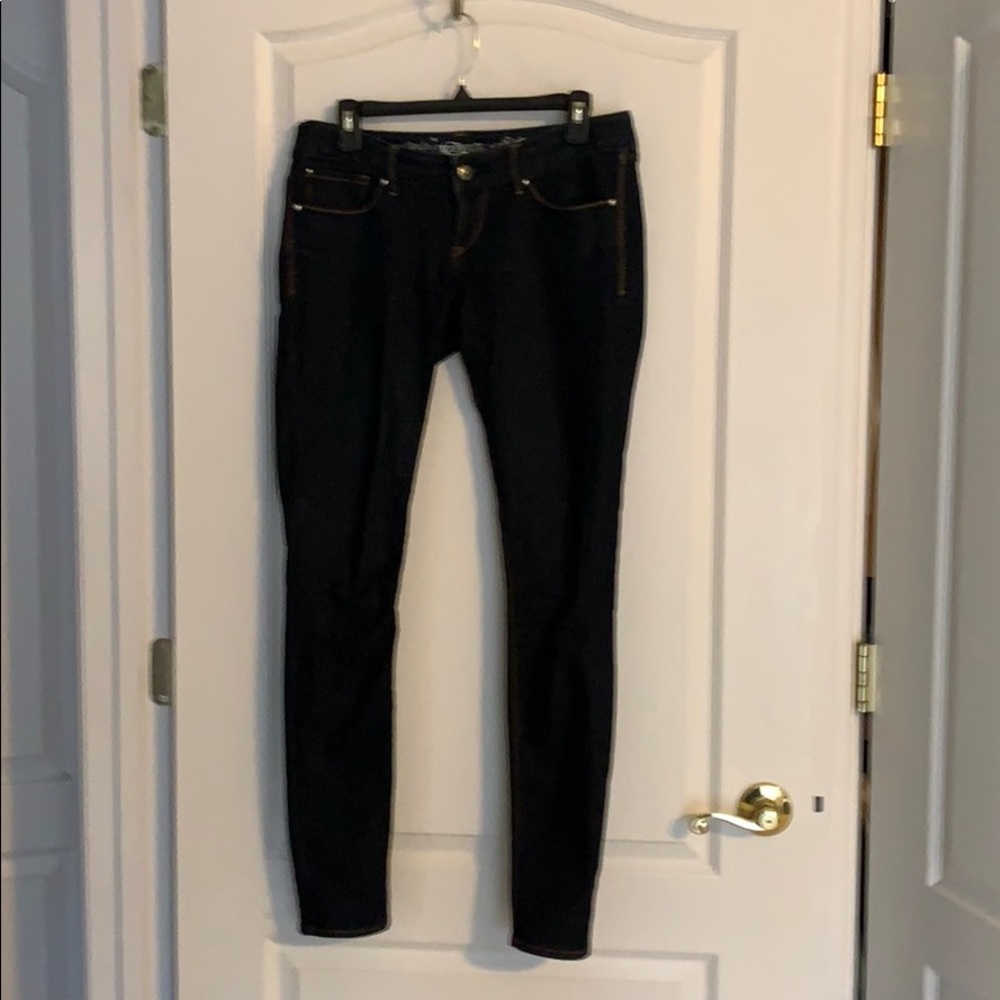 Express Dark wash skinny jeans